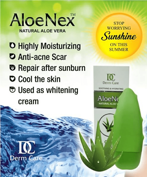 Aloenex Natural Aloe Vera 50ml