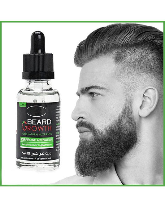 Pack of 2 Beard and Moustache Hair Growth Oil for Men