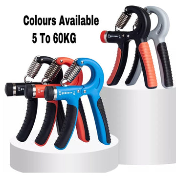 Pack of 2 Hand Grip Power Exerciser Forearm Wrist Strengthener Gripper Adjustable