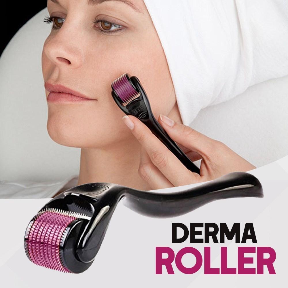 Pack of 2 Derma Roller - 0.5MM For Wrinkles, Acne Scar Removal, Hyperpigmentation, Boosts Collagen & Evens out Skin Tone