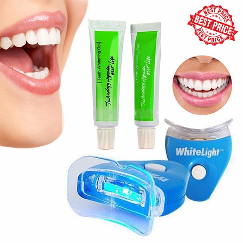 White Teeth Light Whitening Kit with 2 Free Gels