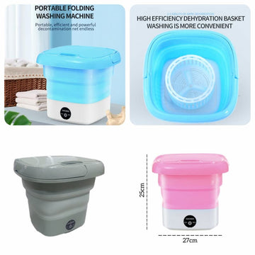 Mini Washing Machine Foldable Portable With dryer Baby Mini Washing Machine Foldable Portable With dryer