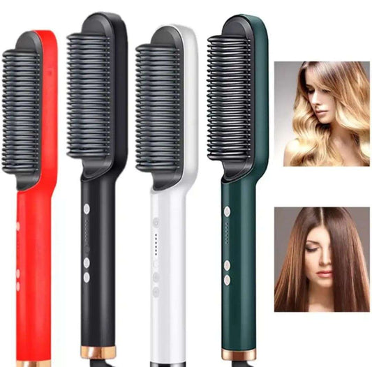 Hair Straightener Brush For Girls Comb Style