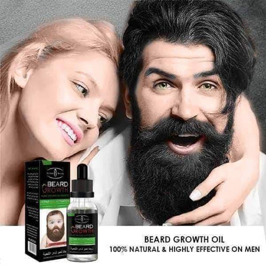 Bundle Of 2 Beard Growth Oil For Men
