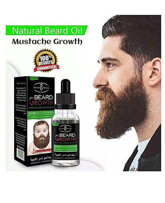 Pack of 4 Beard Growth Oil